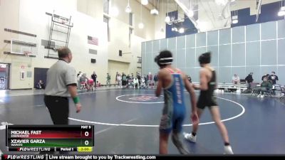 106 lbs Quarterfinal - Xzavier Garza, Wapato vs Michael Fast, Eisenhower