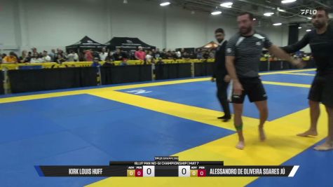 Alessandro De Oliveira Soares Jú vs Kirk Louis Huff 2026 Pan IBJJF Jiu-Jitsu No-Gi Championship