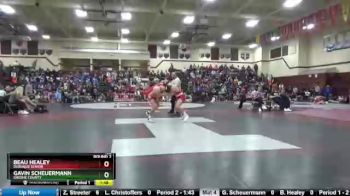 152 lbs Round 2 - Gavin Scheuermann, Greene County vs Beau Healey, Dubuque Senior