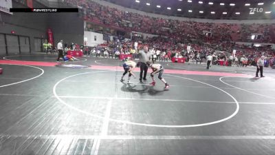 130 lbs Cons. Round 4 - Jackson Verley, Ozaukee vs Gabriel Birkholz, Wisconsin