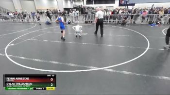 92 lbs Quarterfinal - Flynn Arnestad, Virginia vs Dylan Williamson, Sebolt Wrestling Academy