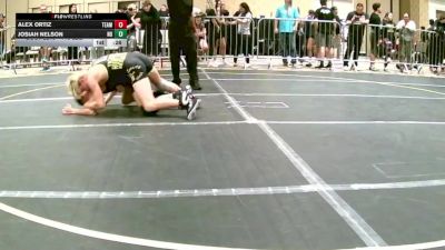 116 lbs Consi Of 16 #1 - Alex Ortiz, Team Selma vs Josiah Nelson, N8