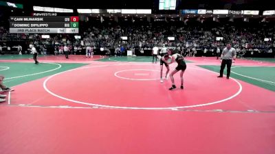 108 lbs 3rd Place Match - Dominic Difilippo, ROGA vs Cain Mlinarsik, CFD2