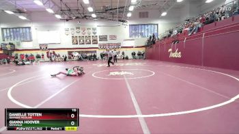 115 lbs Cons. Semi - Gianna Hoover, SMITHVILLE vs Danielle Totten, RAYMORE PECULIAR