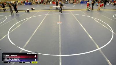 165 lbs Quarterfinal - Kane Larson, Guerrilla Wrestling Club vs Kellen Burger, Guerrilla Wrestling Club