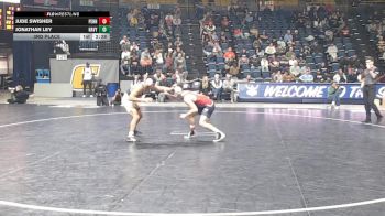 157 lbs 3rd Place - Jude Swisher, Penn vs Jonathan Ley, Navy