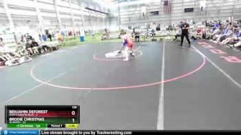 126 lbs Placement Matches (8 Team) - Benjamin DeForest, North Dakota Blue vs Brodie Christmas, Alabama