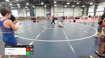 90 lbs Rr Rnd 1 - Chase Randolph, Ohio Gold vs David Wehry, Ride Out Wrestling Club Green