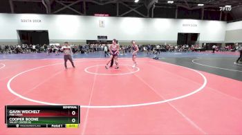 144C Semifinal - Cooper Boone, Valley Center HS vs Gavin Weichelt, Pine Creek