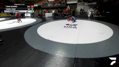 Cons. Semis - John Alvarez, The GR818ERS Wrestling Club vs AIDEN CHUR, Granite Wrestling Club