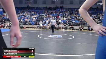 150 lbs Quarterfinals (8 Team) - Logan Daugherty, Vancleave High School vs George Sullivan, Oxford High School