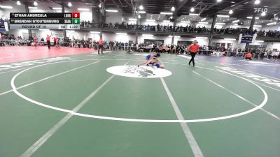 110 lbs Round Of 16 - Ethan Andreula, Long Beach vs Brendan Stoutenburg, Saratoga Springs