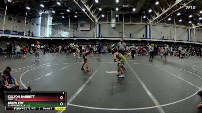 84 lbs Round 5 (10 Team) - Drew Fry, U2 Uprising Blue vs Colton Barrett, FLOW