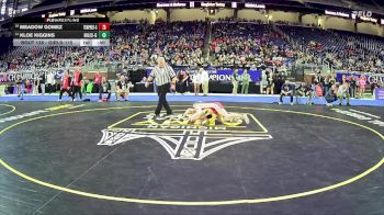 Girls-115 lbs Cons. Round 1 - Kloe Kiggins, Niles Hs Girls vs Meadow Gomez, Bedford Hs Girls