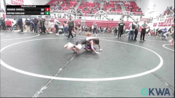 75 lbs Quarterfinal - Reines Orrell, HBT Grapplers vs Bryer Kincaid, Cowboy Wrestling Club