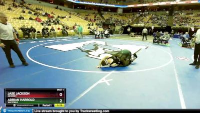 215 Class 3 lbs Cons. Round 1 - Adrian Harrold, Whitfield vs Jase Jackson, Kearney