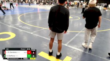 149 lbs Cons. Round 1 - Phillip Carstens, Iowa Western Community College vs Hunter Steffans, Morningside (Iowa)