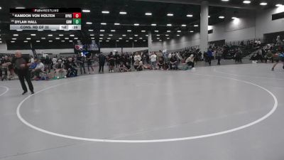 126 lbs Cons. Rd Of 32 - Kamdon Von Holten, Raymore-Peculiar High School Wrestling vs Dylan Hall, Greater Heights Wrestling