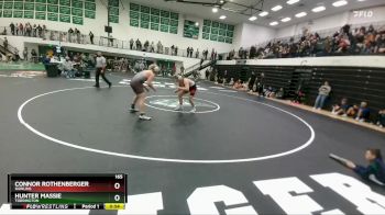 165 lbs Cons. Round 2 - Connor Rothenberger, Rawlins vs Hunter Massie, Torrington