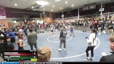 126 lbs Cons. Round 4 - Paul Sundstrom, Timberlake vs Mason Rogers, Coeur D`Alene High School