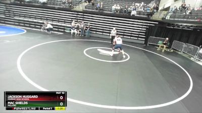 135 lbs Cons. Round 3 - Mac Shields, Millard vs Jackson Huggard, Murray High School