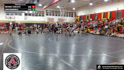 High School - 108 lbs Consolation Round 2 - Michael Carlucci, Morris Hills vs Jake Mazzurco, Watchung Hills