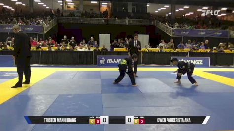 Owen Parker Sta Ana vs Tristen Manh Hoang 2026 Pan Kids Jiu-Jitsu IBJJF Championship