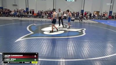 149 lbs Cons. Round 1 - Jacob Cunningham, Messiah vs Casey Spina, Elizabethtown