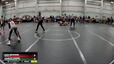 96 lbs Round 4 (8 Team) - Luca Seramone, Kraken vs Charles Cooper, Warhawks Wrestling