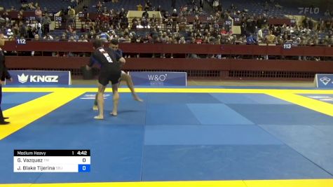 Gabriel Vazquez vs Jonah Blake Tijerina 2024 Pan IBJJF Jiu-Jitsu No-Gi Championship