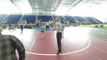 74 lbs 2nd Place - Thatcher Purser, Charger Wrestling Club vs Estevan Maximo, Tucson Cyclones