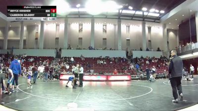 63 lbs Semifinal - Cameron Gilbert, Nova WC vs Bryce Krisher, Matoaca Wrestling Club