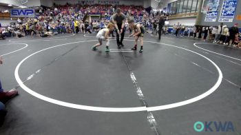 75 lbs Quarterfinal - Oliver Irvin, Woodward Youth Wrestling vs Easton Bowen, Standfast