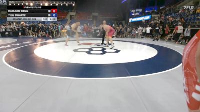 285 lbs Champ. Rd Of 128 - Harland Begg, MI vs Eli Swartz, CA