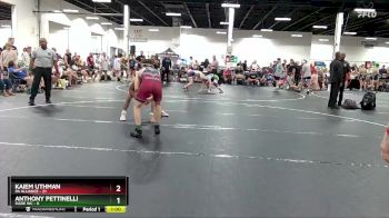 126 lbs Round 1 (4 Team) - Anthony Pettinelli, Suzie WC vs Kaiem Uthman, PA Alliance