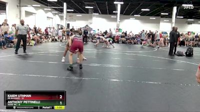 126 lbs Round 1 (4 Team) - Anthony Pettinelli, Suzie WC vs Kaiem Uthman, PA Alliance