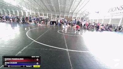 126 lbs Cons. Round 6 - Izayah Magdaleno, AZ vs Ryan Dugan, CO