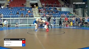 160 lbs Rnd Of 32 - Clayton Whiting, Wisconsin vs Samuel Bergin, Connecticut