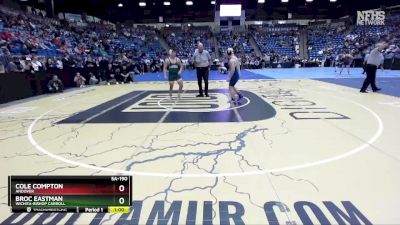 5A-190 lbs Cons. Round 2 - Cole Compton, Andover vs Broc Eastman, Wichita-Bishop Carroll