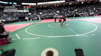 170 lbs Cons. Round 2 - Alexa Walker, Unattached vs Ollyana Reaster, TOM2