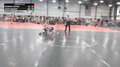 56 lbs Round 4 - 1:30pm Friday - Wyatt Sindone, Team Michigan vs Brantley Dalton, Florida Elite