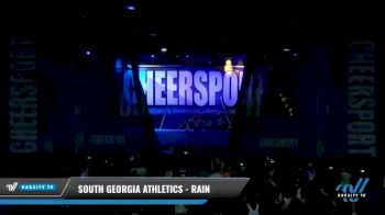 South Georgia Athletics - Rain [2021 L2 Youth - D2 - Small - B Day 1] 2021 CHEERSPORT National Cheerleading Championship