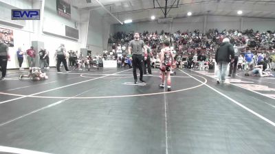 61 lbs Round Of 16 - Eli Remington, Skiatook Youth Wrestling vs Easton Ortiz, Keystone Wrestling Club