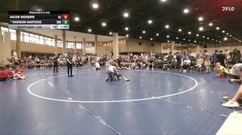 126 lbs Champ. Round 2 - Hudson Hartzog, Elevate Wrestling Club vs Jacob Biggers, Cleburne County