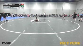 65 lbs Semifinal - Lamario Ramsey JR., Regulators 9U 1 vs Jude Varela, Team Savage 9U