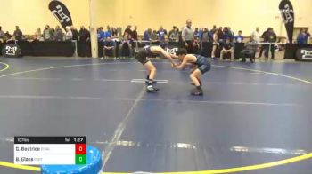 107 lbs Prelims - Giovanni Beatrice, Derry vs Blake Glass, Fort LeBoeuf