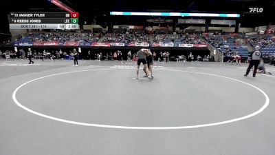 174 lbs Champ. Round 2 - 5 Reese Jones, Life vs 12 Jagger Tyler, Dakota Wesleyan