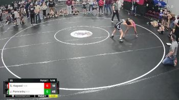 95 lbs Round 2 (4 Team) - JD Pomranky, KC Elite vs Selena Hagood, Team Tiger