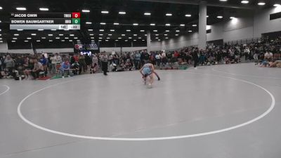 96 lbs Champ. Rd Of 32 - Jacob Gwin, Threestyle Wrestling Of Oklahoma vs Bowen Baumgartner, Ohio