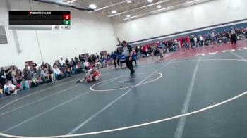 114 lbs Champ. Round 2 - Liam Citrowske, Canby vs Sam Dagel, Worthington